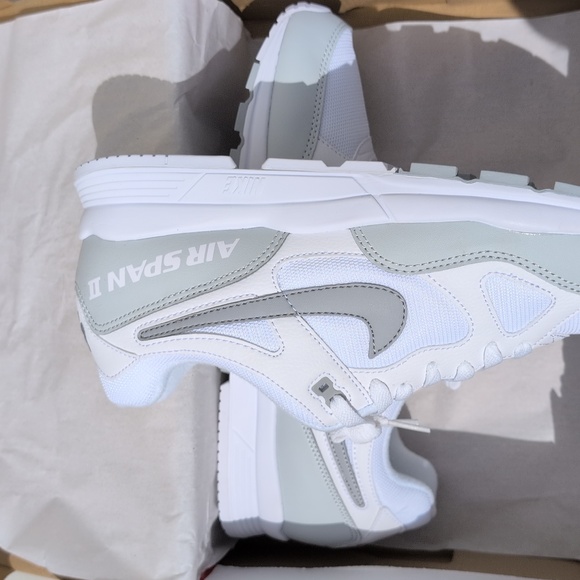 Nike Air Span 2 - White Wolf Grey - Men's Size 11 ( AH8047-001 ) - Picture 6 of 8